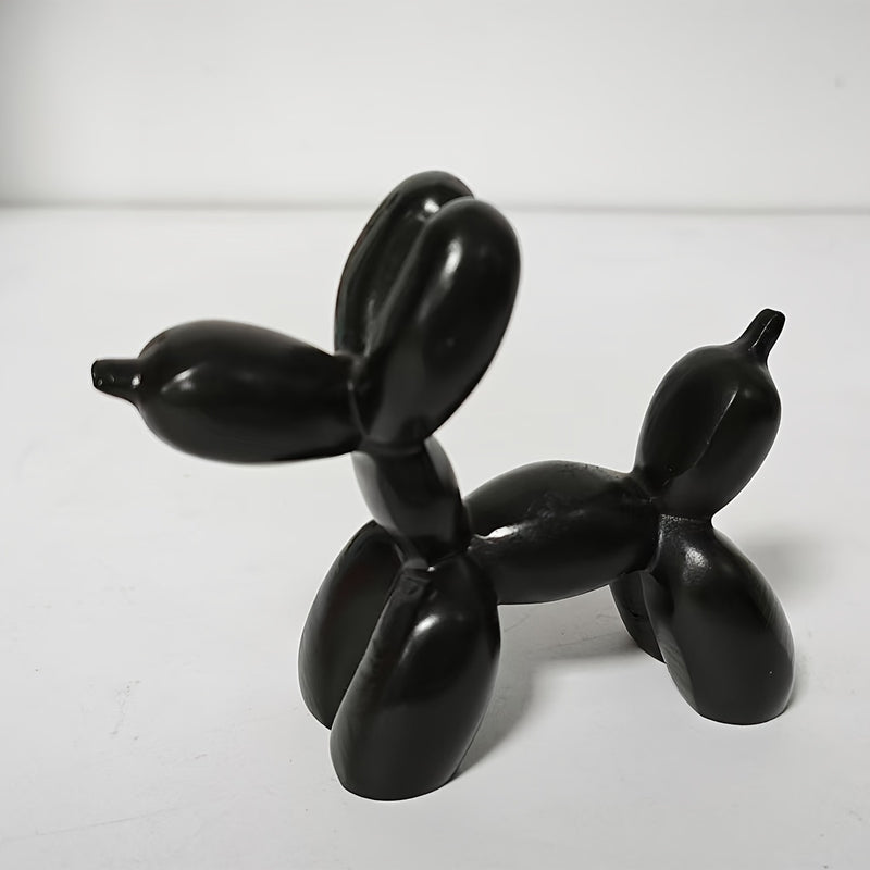 1pc Modern Minimalist Cartoon Dog Figurine - Versatile Resin Home Decor for Living Room, TV Stand Display, Bookshelf Enhancement | Indoor/Outdoor Use, No Power Required, Dog Decor