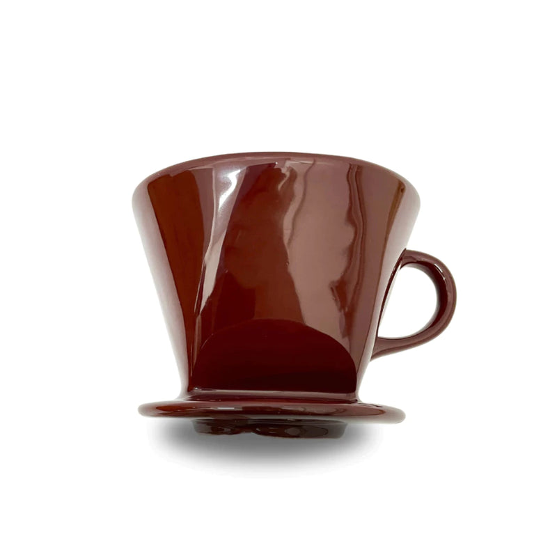 Coador de Café em Cerâmica Tioeasy™ — Modelo Bão com Filtro de Malha