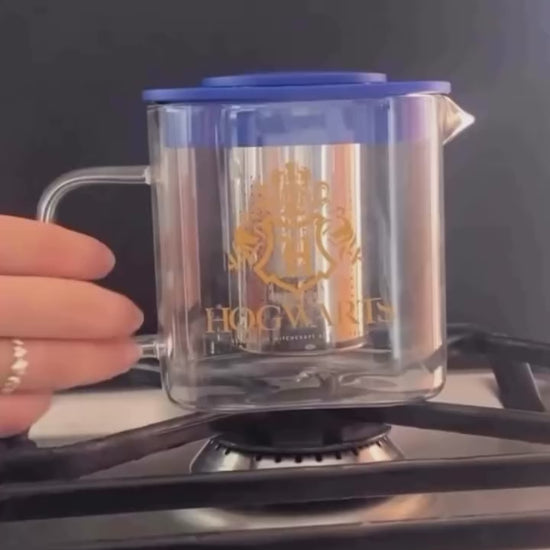 Chaleira Oficial Harry Potter™ com Infusor em Vidro Borossilicato — 730ml